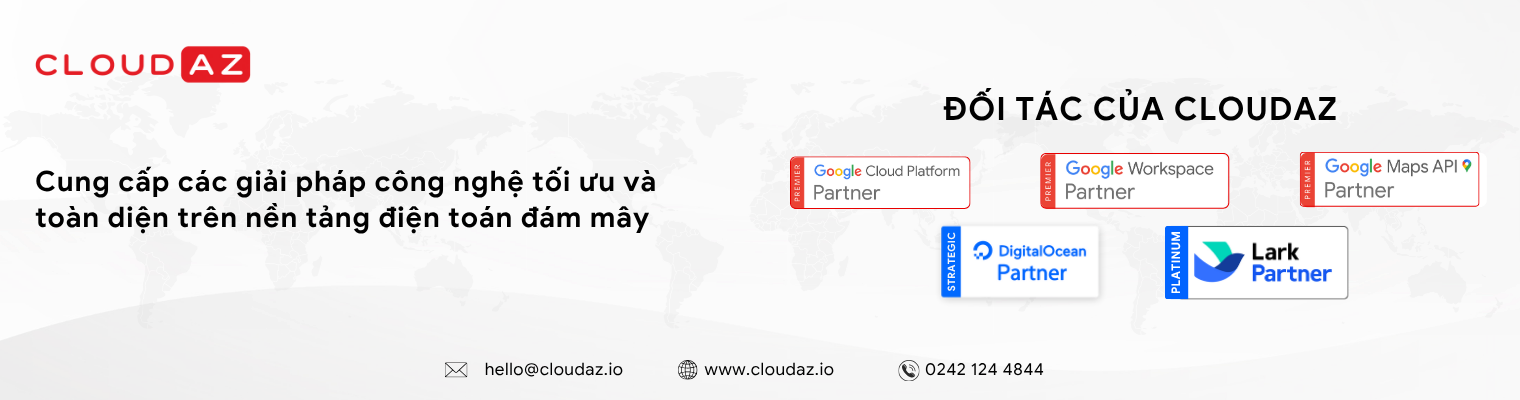 CÔNG TY CỔ PHẦN PHÁT TRIỂN DỊCH VỤ ĐÁM MÂY CLOUDAZ